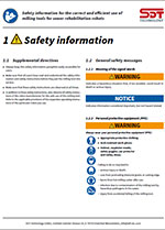 Handling and safety data sheets